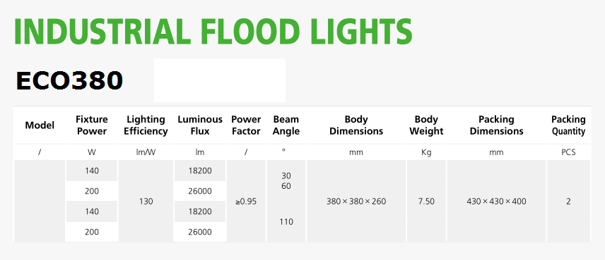 led flood light high power