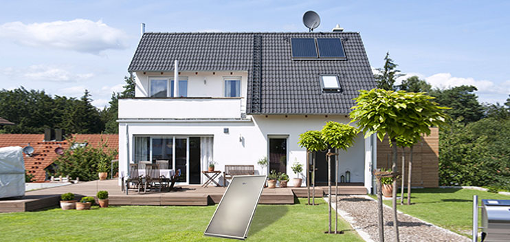 Flat Panel Solar Thermal Collector