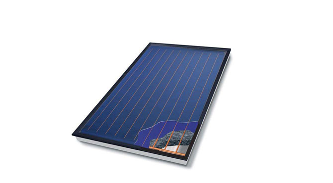 flat plate solar thermal collector
